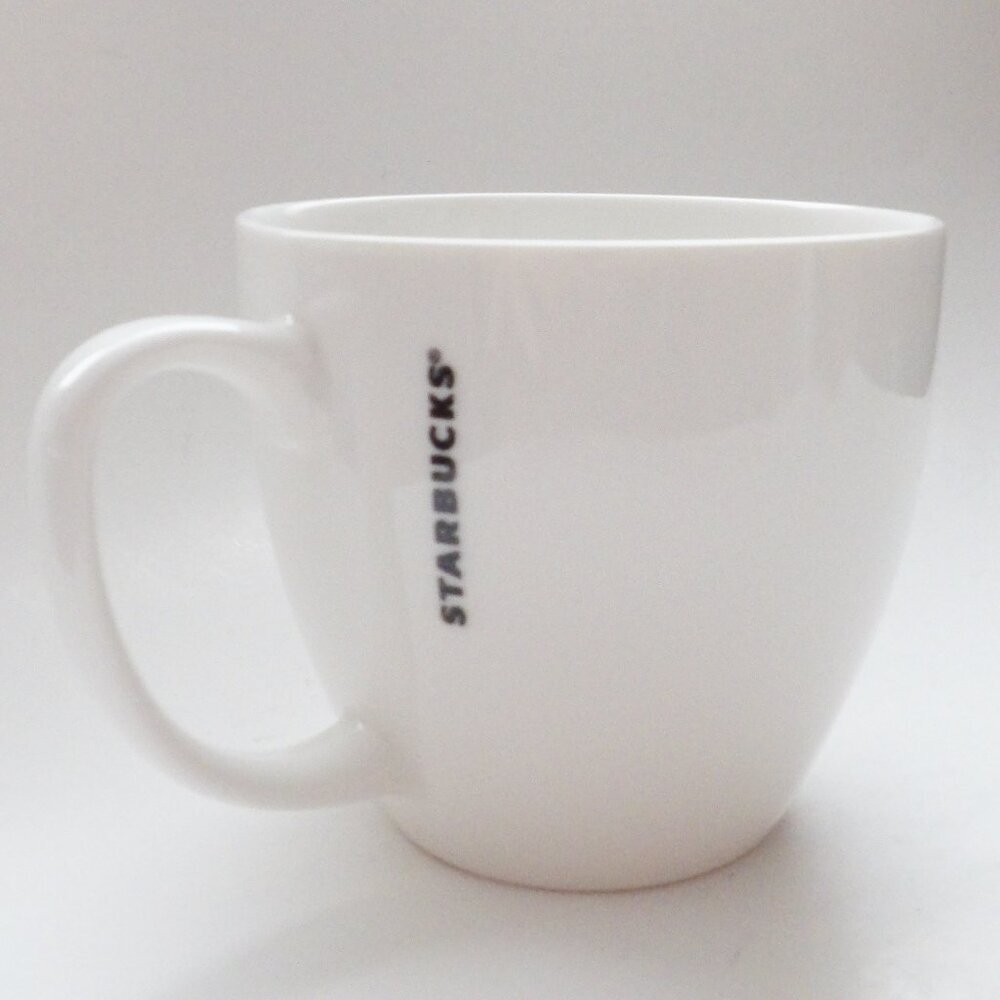Starbucks 2016 Christmas Coffee Mug MERRY BRIGHT JOLLY Large 20 Oz. Size - Picture 6 of 7